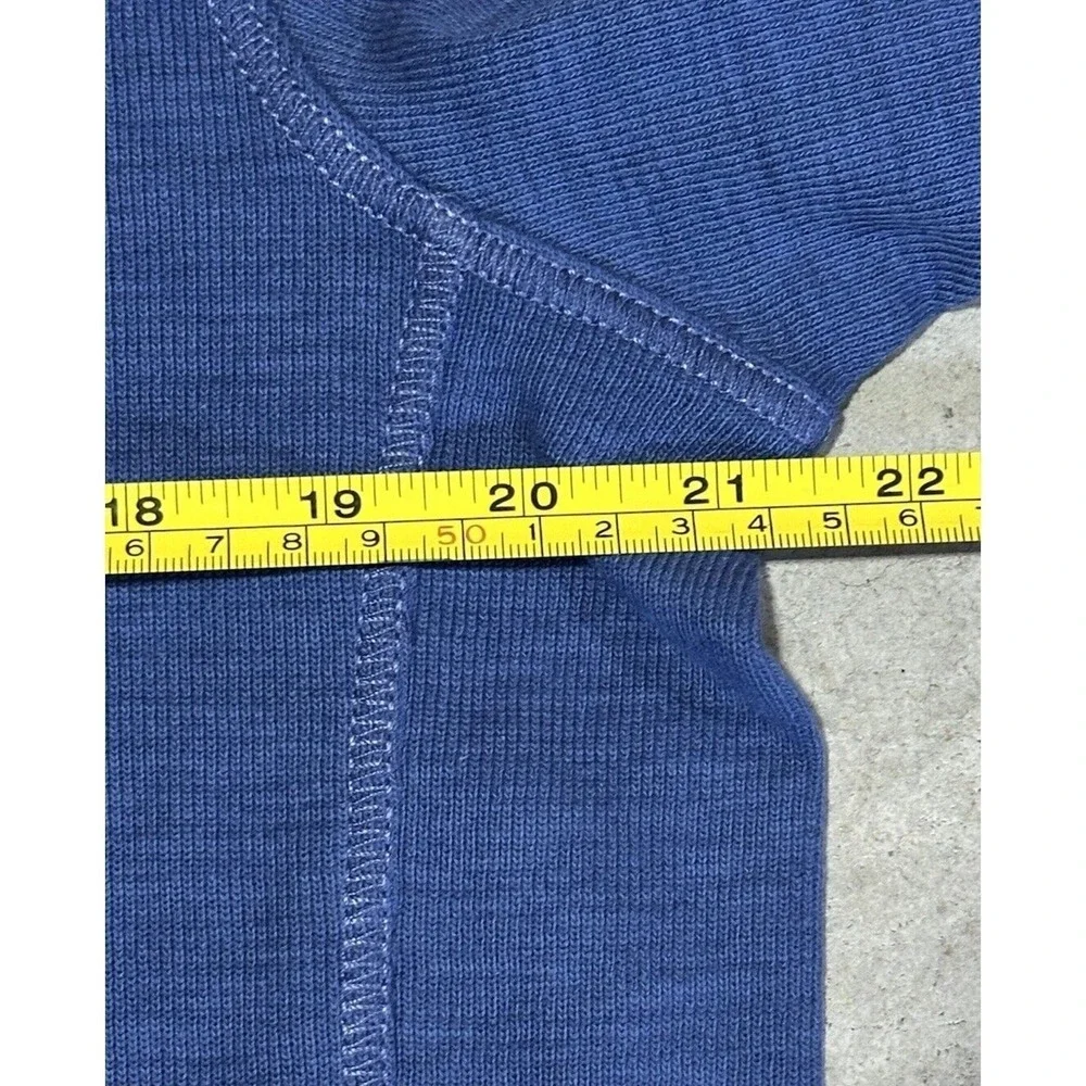 Tommy Bahama Casual 1/4 Zip Sweatshirt Pullover Dockside Blue Men's Sz Small